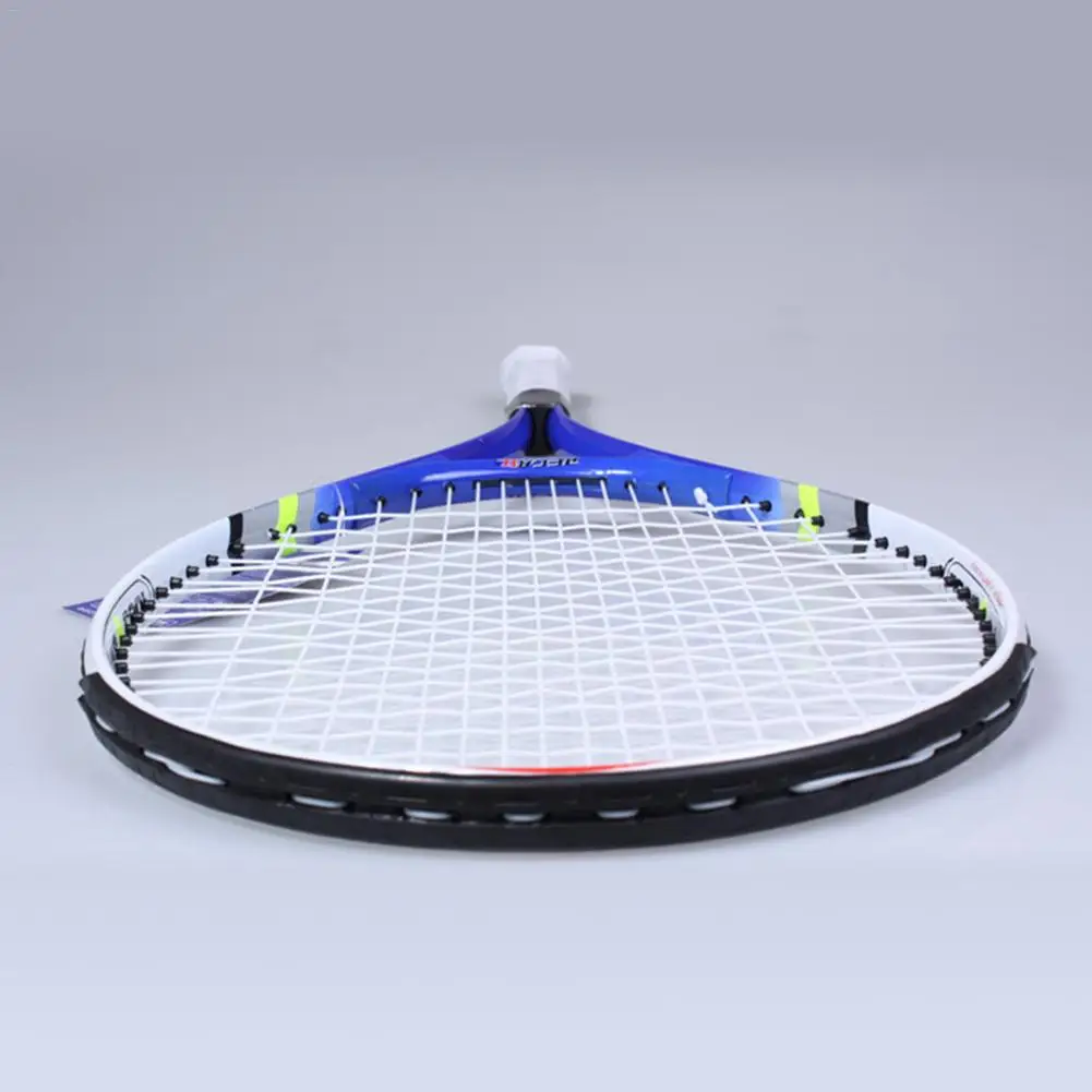 Высококачественная теннисная ракетка из алюминиевого сплава с сумкой для ракетки 3 цвета прочная легкая для детей и подростков
