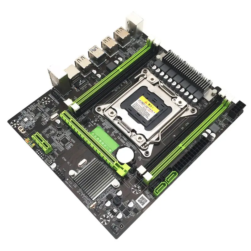 X79H 8 Core LGA 2011 Gaming Motherboard 4xDDR3 DIMM Desktop Computer Mainboard X6HA - 4000296941086