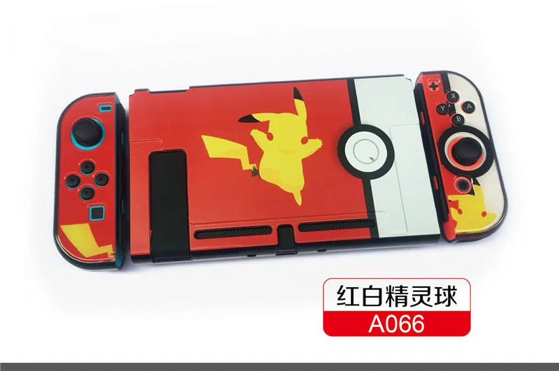 Чехол kingd Switch NS с узором для nintendo s Switch защитный жесткий чехол для консоли nintendo Switch - Цвет: A066