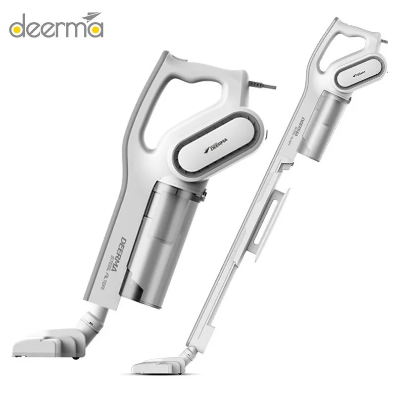 Deerma DX700 2-In-1 Handheld Vacuum Cleaner With Large Capacity Dust Box Low Noise Triple Filter Vertical Collector | Бытовая техника