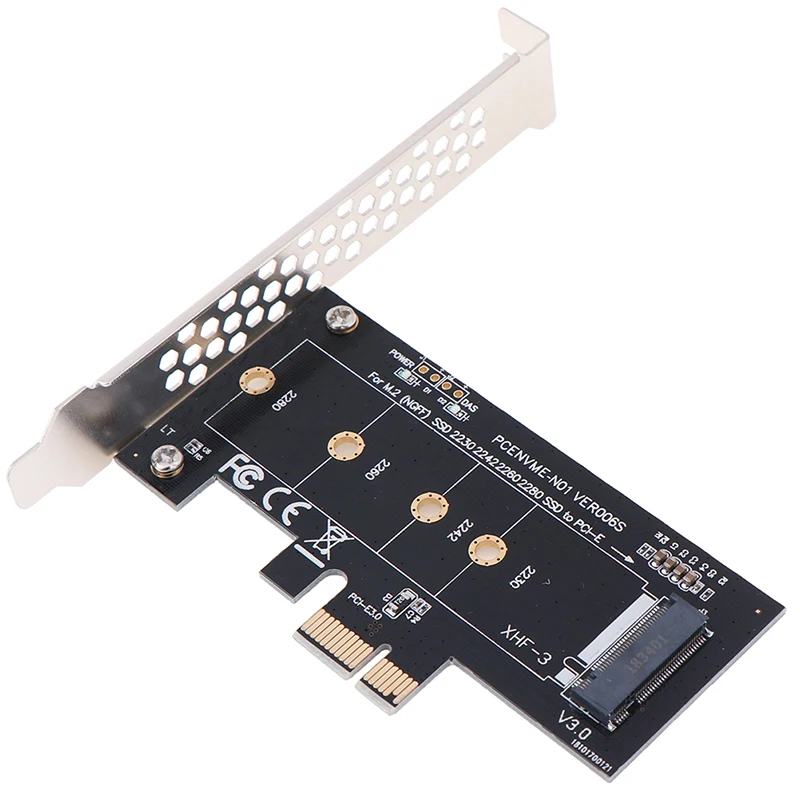PCIE к M2 адаптер PCI Express 3,0x1 к NVME SSD адаптер Поддержка 2230 2242 2260 офисные принадлежности для компьютера