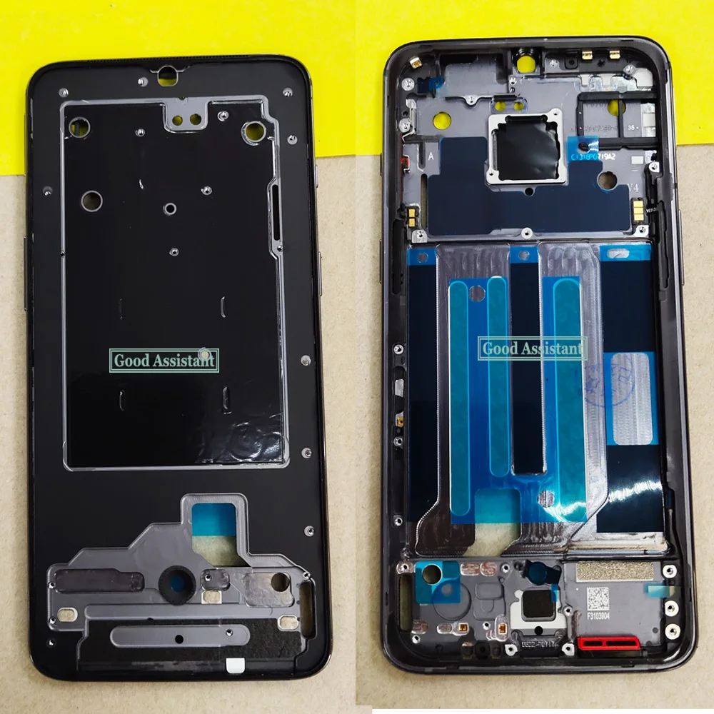 6,4 дюймов для OnePlus 7 1+ 7 GM1901 GM1903 Передняя Корпус Шасси пластина ЖК-рамка дисплея рамка лицевой панели Передняя рамка