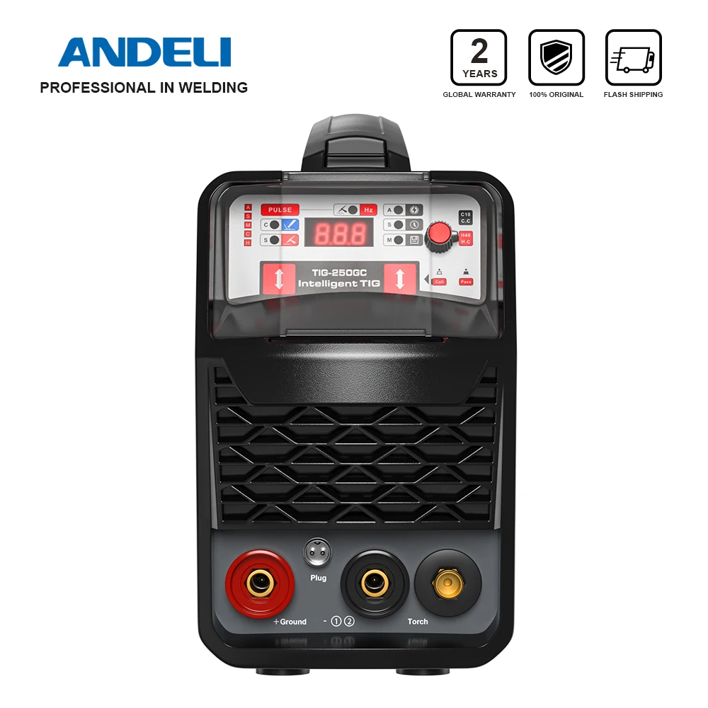 Сварочный аппарат ANDELI для TIG ручная сварка TIG/CLEAN/COLD/MMA сварочный 4 в 1 портативный
