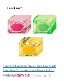 Innicare Cute Moisturizing Lip Mask Portable Lip Mask Exfoliating Labial Membrane Traveling Mini Lips Patch Korean Skin Care