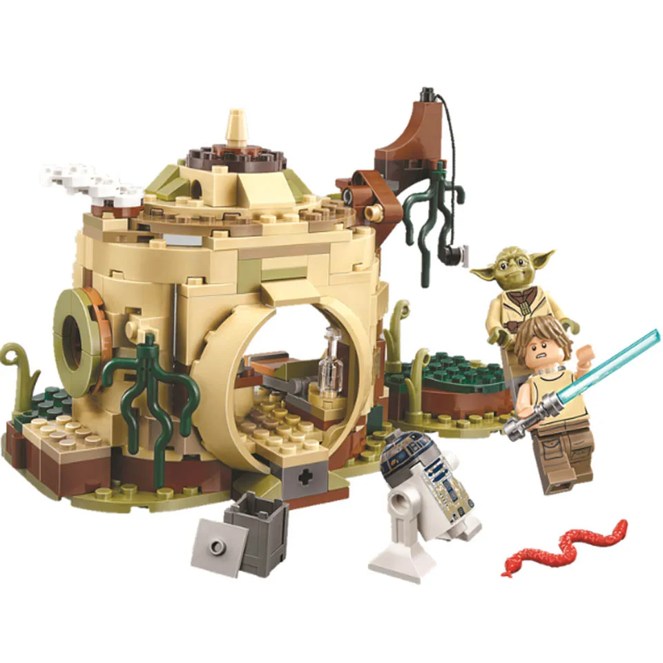 Online Bela 10904 serie Star Wars Skywalker R2 D2 bloques de construcción 241 Uds. Juguetes juguetes niños regalo
