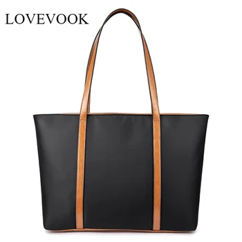 

Lovevook large capacity shoulder bags women handbags high quality waterproof Oxford causal Totes for ladies minimalist tote bags