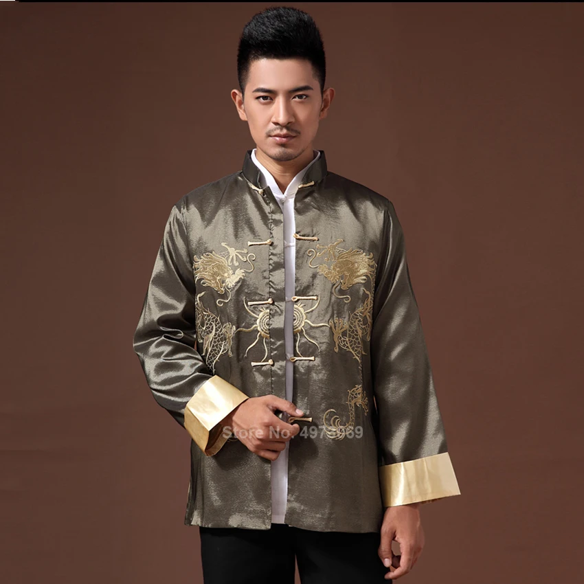 Male Costume 2022 Embroidery Dragon 