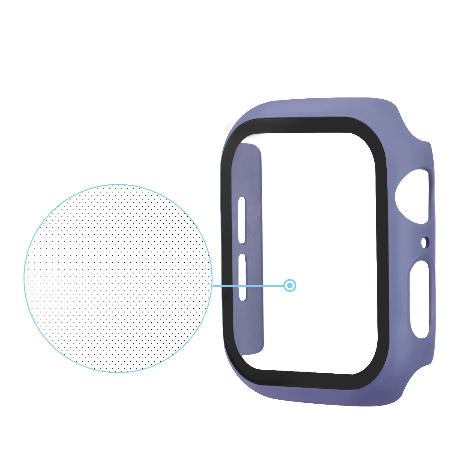 Новинка 38 мм 42 мм 3D закаленное стекло полный экран PC Pumper Защитная крышка для Apple Watch 5 4 3 2 1 40 мм 44 мм защитный чехол для экрана - Цвет ремешка: ice blue