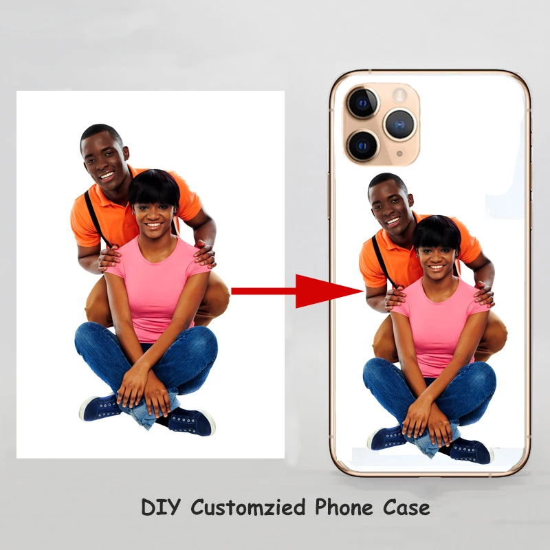 Уникальный персонализированный прозрачный чехол из ТПУ для Iphone 6 6s 5S SE 7 8 Plus X XS XR 11