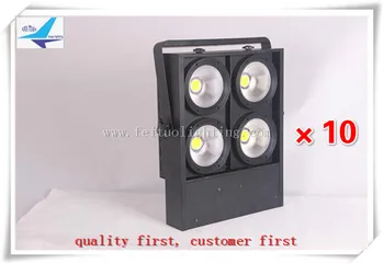 

E-10x Warm White + Cool White 2*2 Matrix 4*100w Led Cob 4 Eyes Audience Blinder Effect light