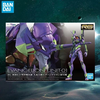 

Original BANDAI 1:144 Gundam RG 33 EVA UNIT-01 SET Anime Evangelion Assembled Robot Model Kids Action Figure Toys Halloween Gift