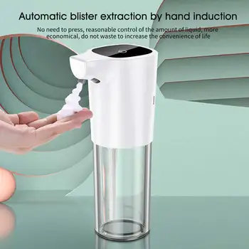 

Countertop Battery Operated Office Automatic Soap Dispenser Infrared Induction Touch Free Large Capacity Hotel Waterproof ABS