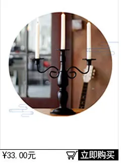Pastoral Style Creative Wood Hand Candlestick Rattan Wicker Weavings Hemp Rope Lantern Creative Living Room Furniture Decoration