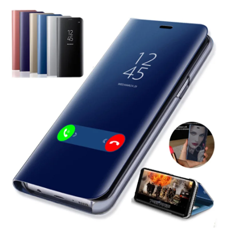 Умный зеркальный чехол для Huawei P30 P40 P20 Pro Lite P10 P9 Plus P Smart Z Y9 Prime Mate 20 30 10 9 телефона |