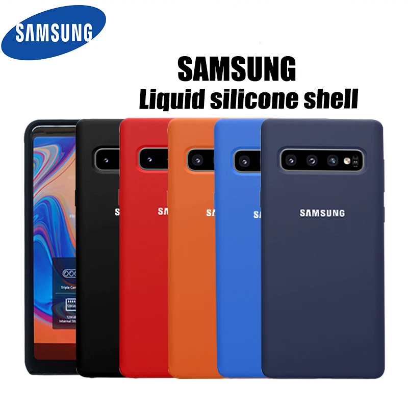 Чехол для Samsung S10 Оригинальный Стильный чехол Galaxy + S10e S20 Plus силиконовый мягкий с