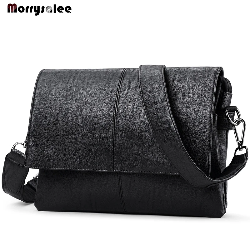 Casual Envelope Handbag Bags Men's Leather Shoulder Crossbody Bag High Quality New Arrival | Багаж и сумки