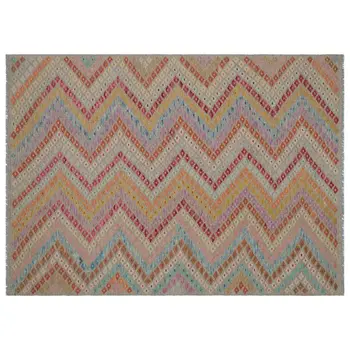 

Handmade Natural Afghan Tribal Rug Area Rug 179x243 Cm-5'10''X7'12''