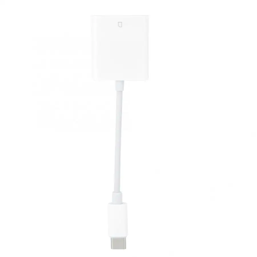 NK105 TC Type-C Card Reader for Mobile Phones Tablets Laptops with Type-C Interface White