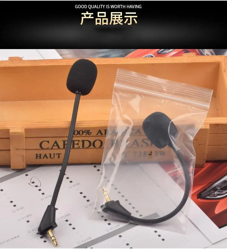 3 шт./слот миниатюрная гарнитура с микрофоном для HyperX серии гарнитура микрофон HYPERX Cloud Alpha Cloud Core Alpha гарнитура