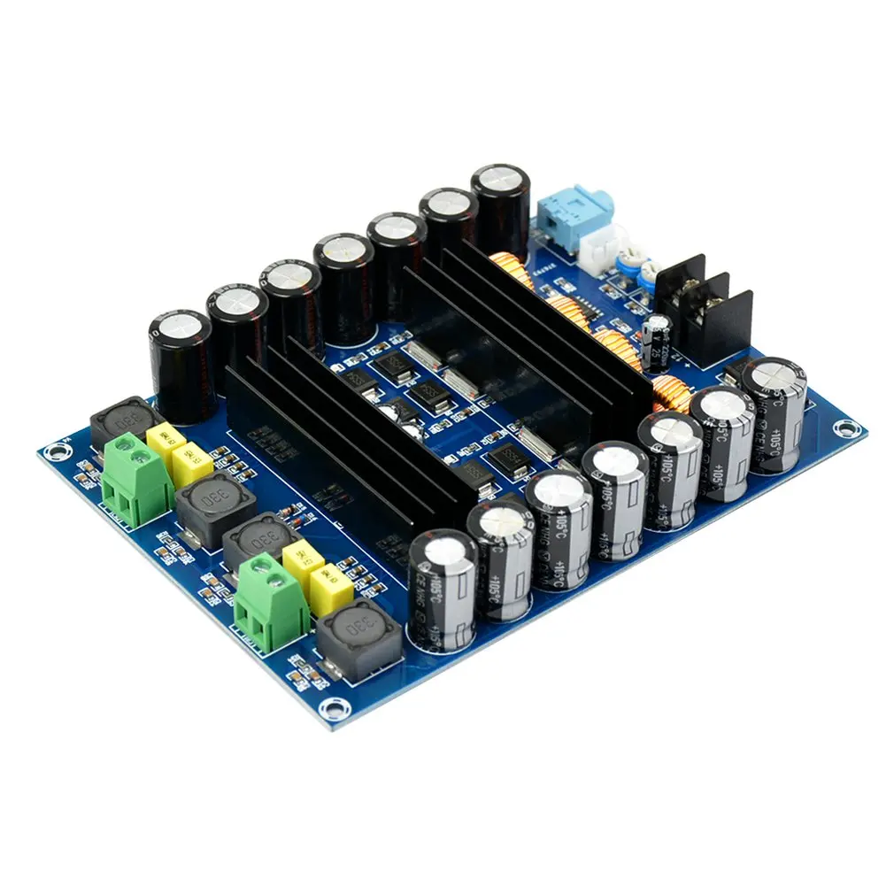XH-M641 DC12V 24V 150W x 2 Audio Digital Amplifier Board High Power Dual Channels Car Amplifier Board With Boost Board