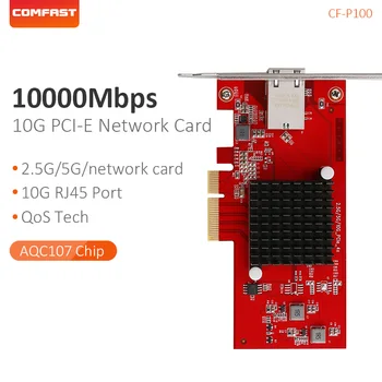 

Comfast wireless wifi card adapter Desktop internal 10Gbps wifi antena PCI-E Wlan Wi-Fi Card CF-P100 wifi network card
