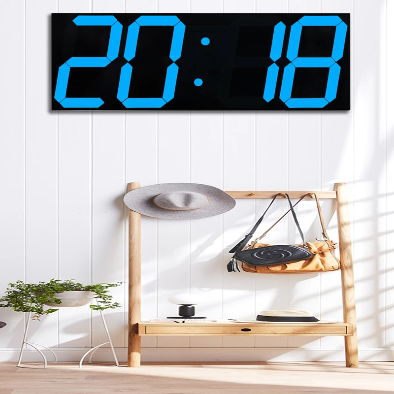 Настенные часы детский будильник электронные настенные часы horloge digitale Электронные часы