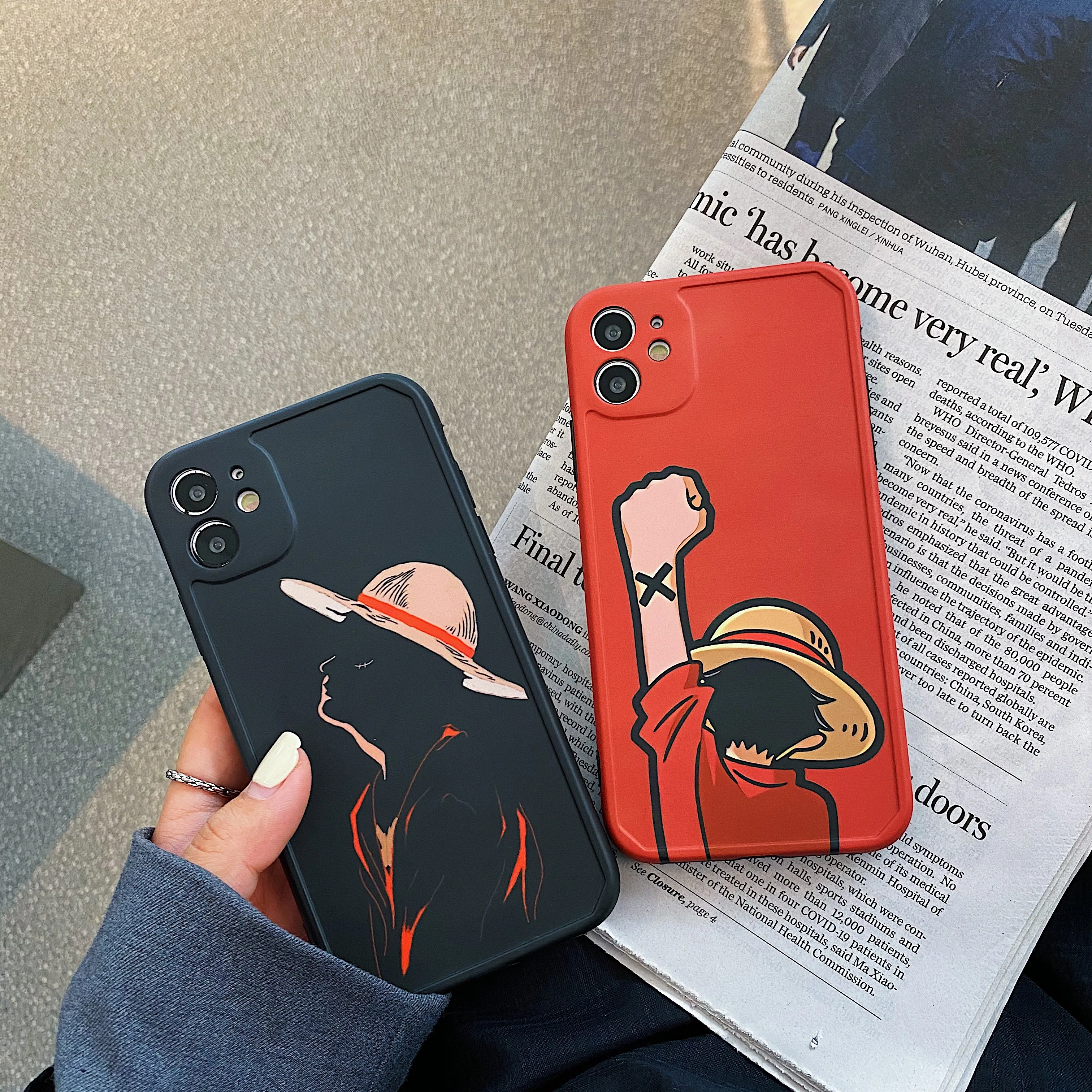 One Piece Zoro Luffy Phone Case Cover Iphone 7 8 Plus 11 X Xs Xr One Piece Merchandise Free Shipping Worldwide