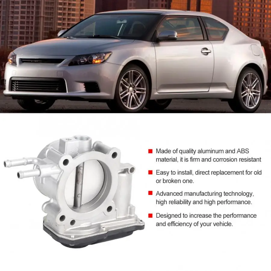 Дроссельной заслонки подходит для toyota Camry 2010 2011 2012 2013 22030-0V010 Замена автомобильные аксессуары