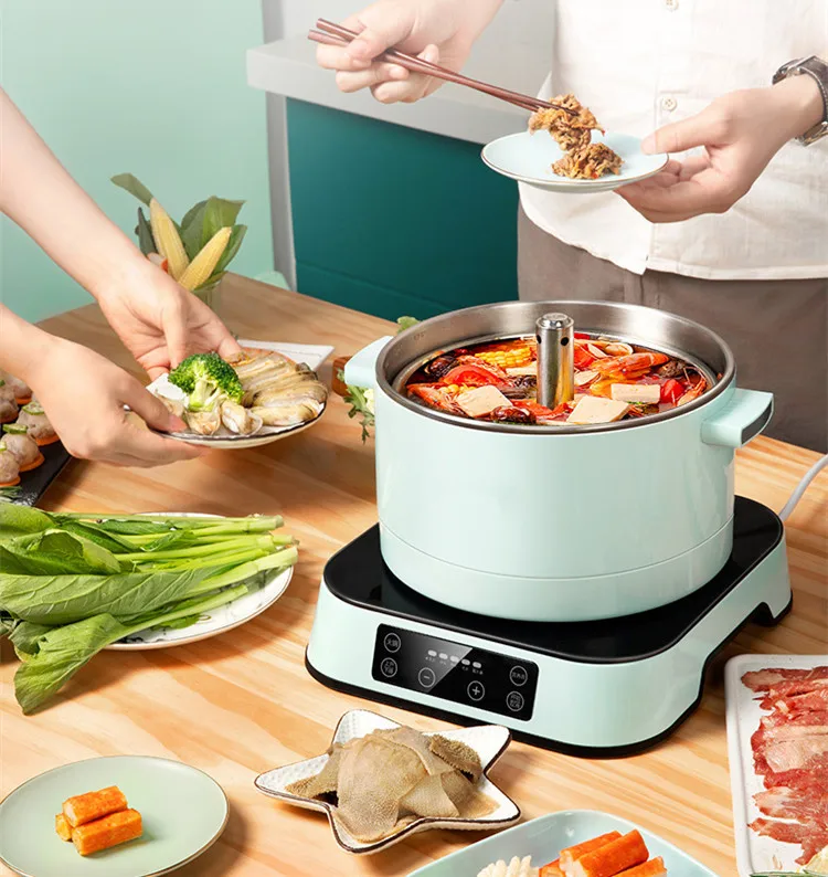 Get Aroma Auto Lifting Electric Hot Pot and Multi-function Cooker Delivered