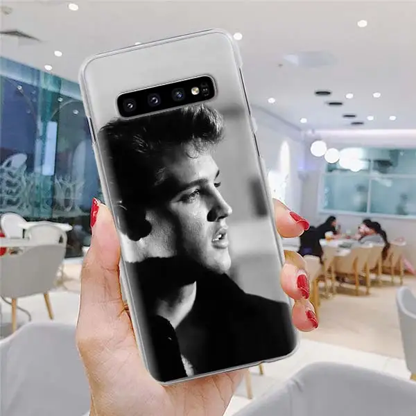 H03 Чехлы для телефонов Elvis Presleys для samsung Galaxy S10e S10 Note 10 Plus S8 S9 Plus 9 8 S6 S7 Edge жесткий чехол - Цвет: H03