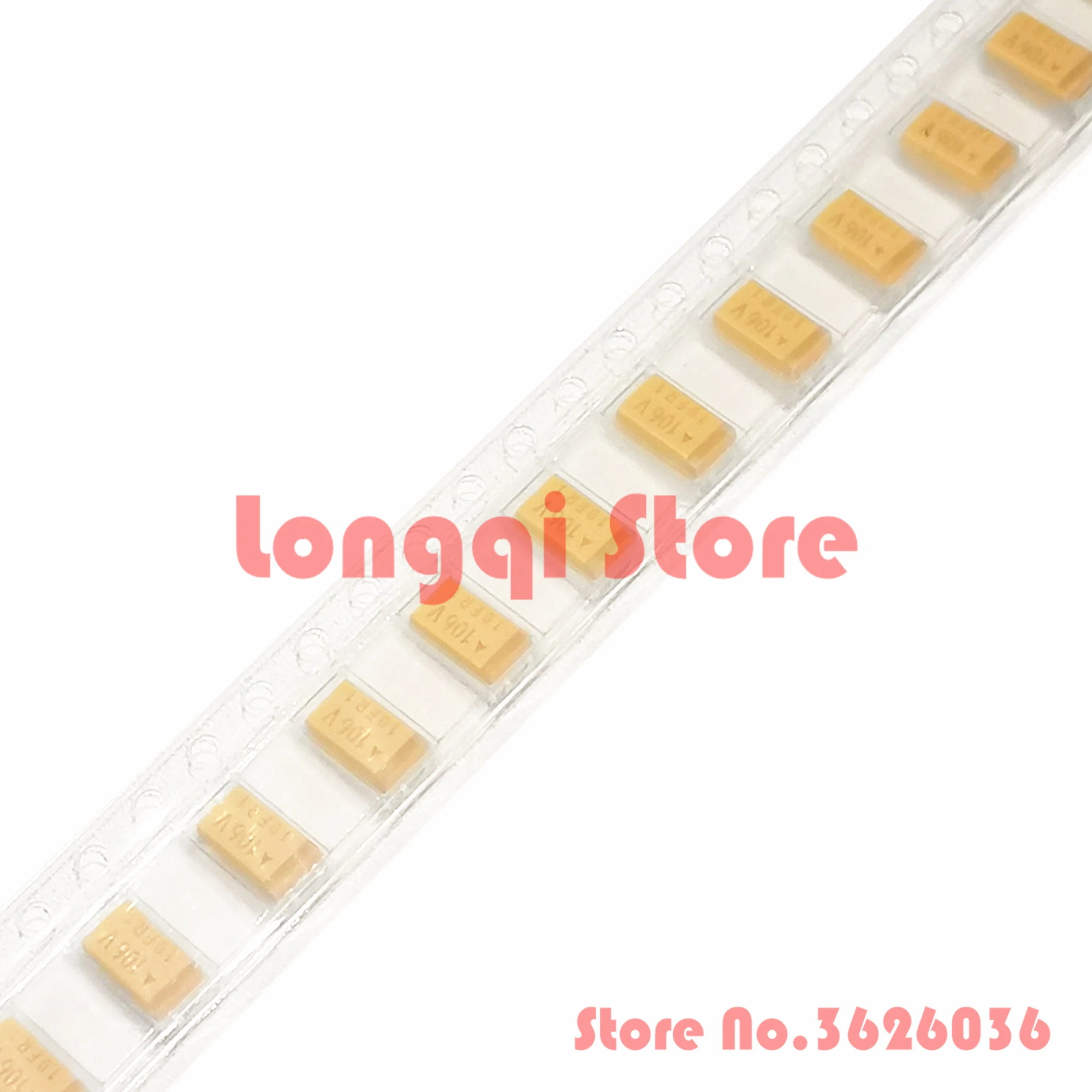 Танталовый конденсатор Type C 6032 мкФ 4 7 50V TAJC105K050RNJ TAJC475K050RNJ экран 105T 475T|Органайзеры