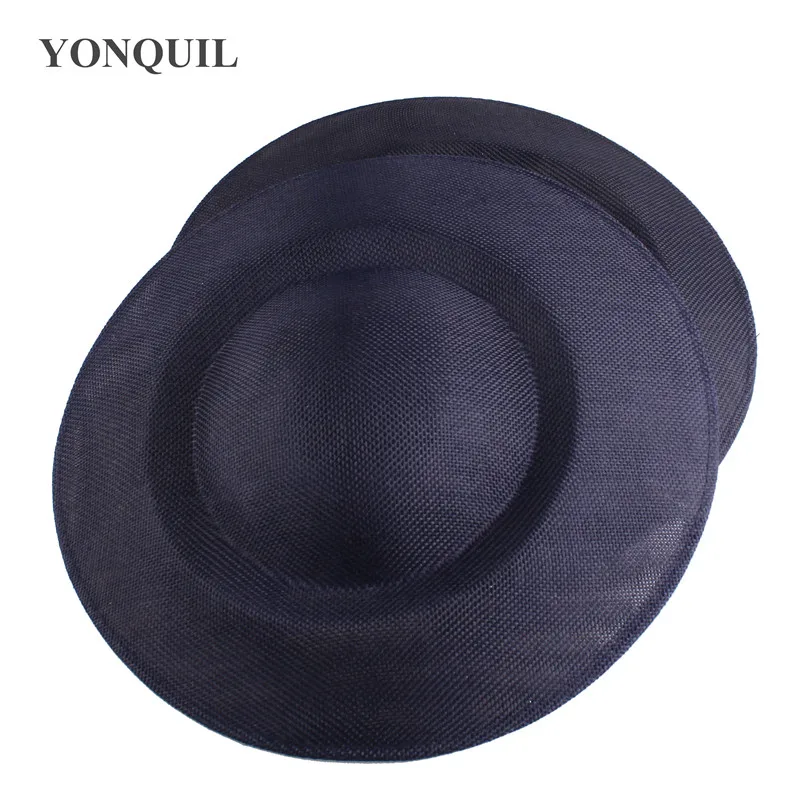 Round Solid Copy Sinamay Fascinator Base 27 CM DIY Hair Accessories Millinery Saucer Material Party Event Occasion Millinery Cap 5