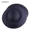 Round Solid Copy Sinamay Fascinator Base 27 CM DIY Hair Accessories Millinery Saucer Material Party Event Occasion Millinery Cap 5