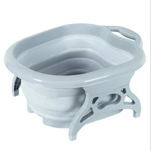 Портативный складной валик массажная ванна бочка для ног портативная Бытовая Высокая глубокая ванна для ног плюс глубокая раковина