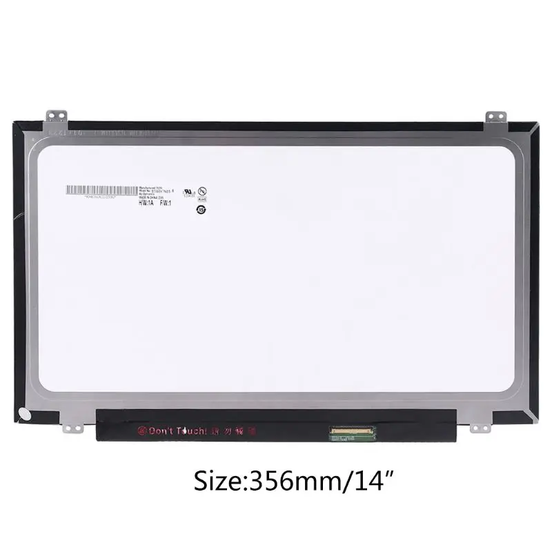 14 Inch Slim 40 Pin Laptop Display Screen for B140XTN03.6 N140BGE 