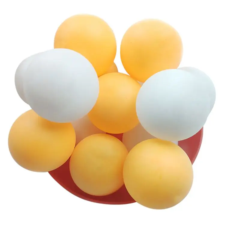 2019 60 шт./компл. 40 мм Профессиональный мячик для пинг-понга легкий Коррозионностойкий прочный влагостойкий ПВХ Тренировочный мячик для