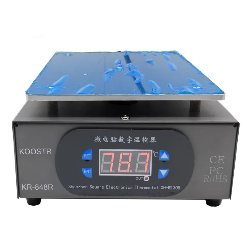 KR 848R устройство предварительного нагрева 220V/110V цифровой подогреватель платформы