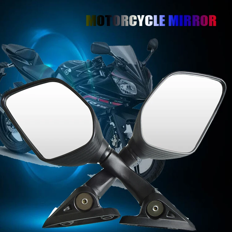 Moto rcycle черное зеркало заднего вида с ЧПУ алюминиевое зеркало заднего вида moto боковые зеркала для Yamaha yzfR15 yzfr15 YZF-R15 2013 часть