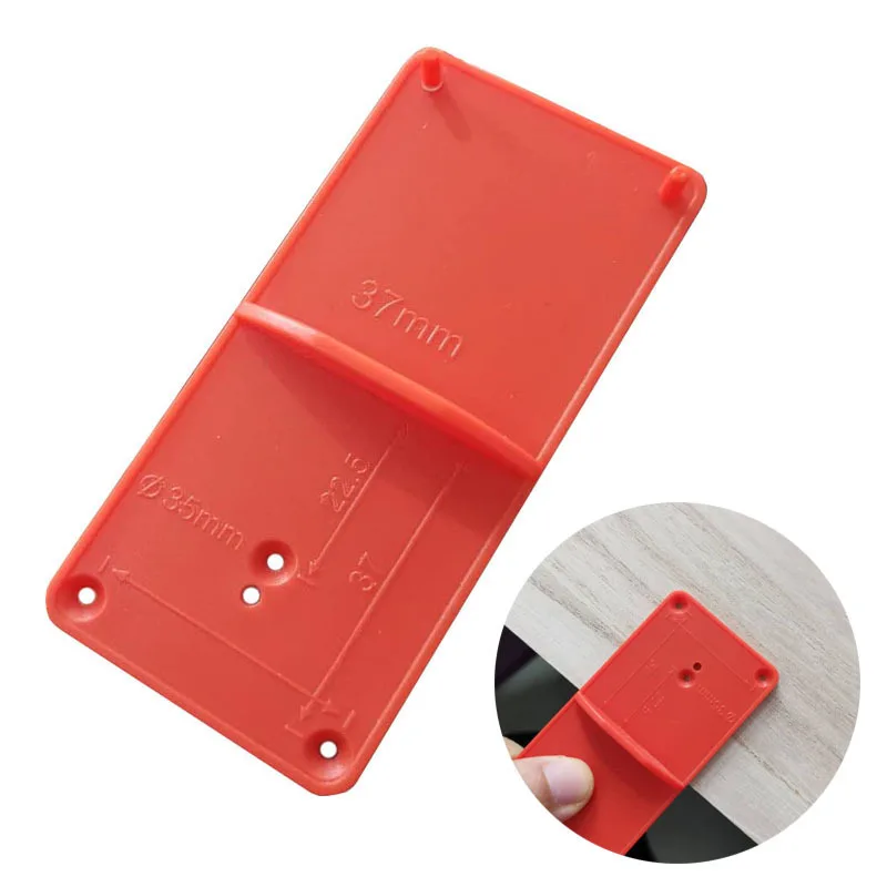 

35/40mm Hinge Hole Locator Woodworking Hole Locator/Borehole Locator/Woodworking Tools 9 PCs