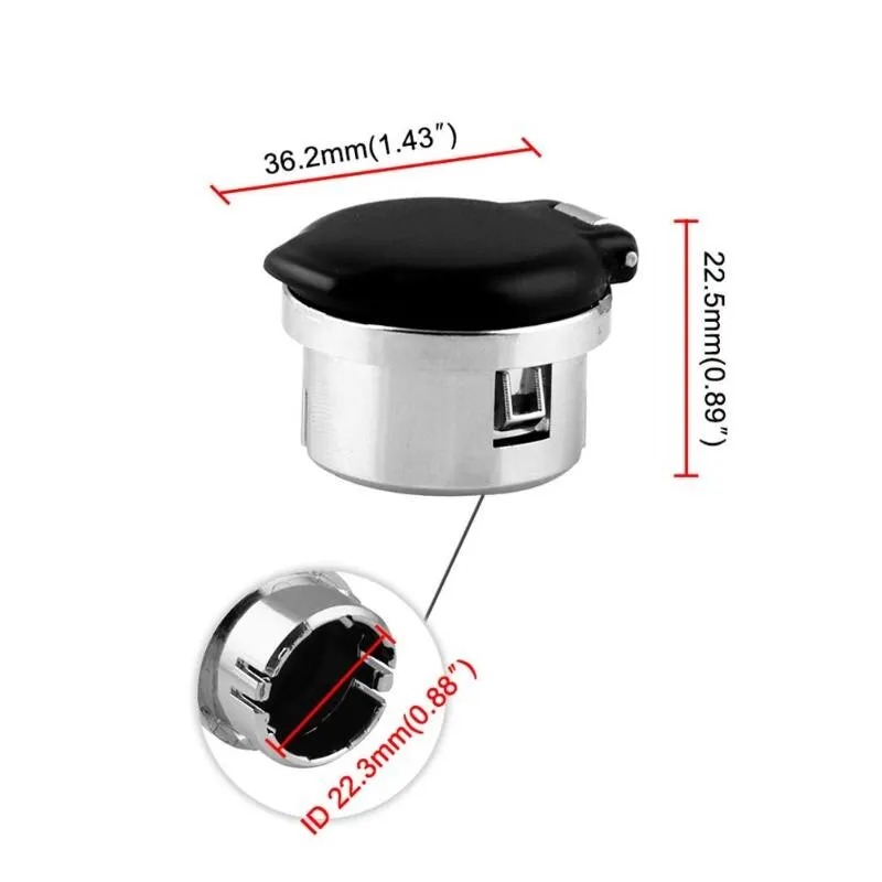 Dash Power Socket Зажигалка адаптер прикуривателя пылезащитный чехол для Chevrolet Silverado