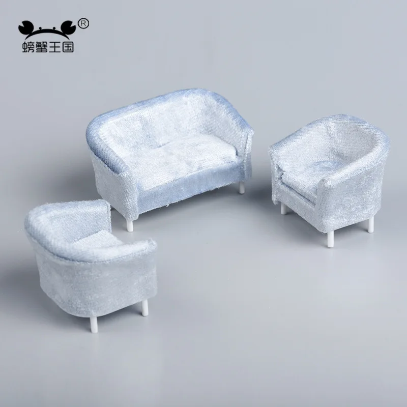  Crab Kingdom Sand Table Model Material Double-seat Sofa Model Sofa Decoration Multi-Color Specifica