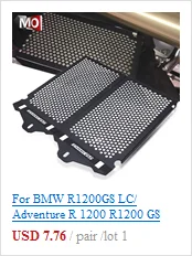 Motorcycle Exhaust Pipe Header Wrap Water Cooled Heat Shield Guard Cover For BMW R1250GS R1150GS Adventure R1100GS R100GS F800GT