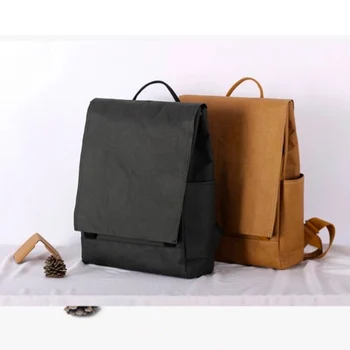 

2019 Retro Men Women Laptop Bag Paper Backpack College Student School Backpack Bags fCasual Travel Daypack Office Business Bag
