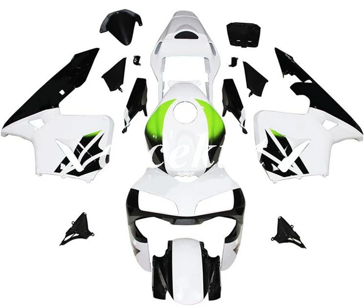 Литьевая Форма ABS мотоцикл обтекатели комплект подходит для CBR600RR F5 2003 2004 03 04 Кузов Набор черный серебристый