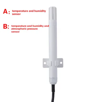 

high precision Duct temperature and humidity transmitter Atmospheric pressure sensor louver box transmitter 4-20mA RS485 output