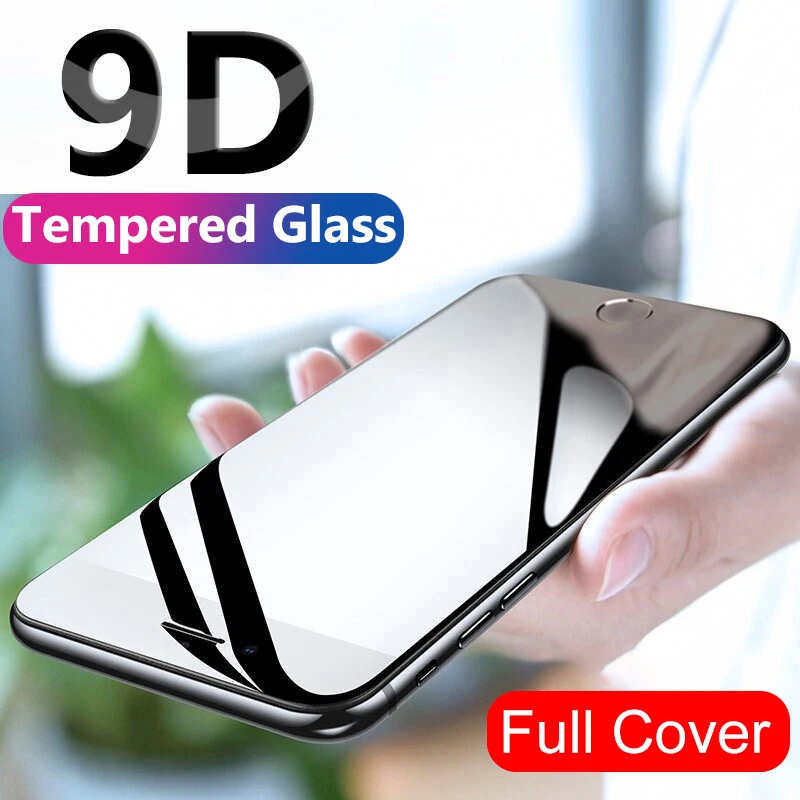 

Full Cover Protective Glass On The For iPhone 7 8 6S 6 Plus X Screen Protector Tempered Glass on iPhone 11 Pro X XR XS Max Glass