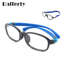 Ralferty безопасные силиконовые очки, детские модные спортивные очки для мальчиков и девочек, для близорукости, по рецепту, без диоптрий, очки K19006