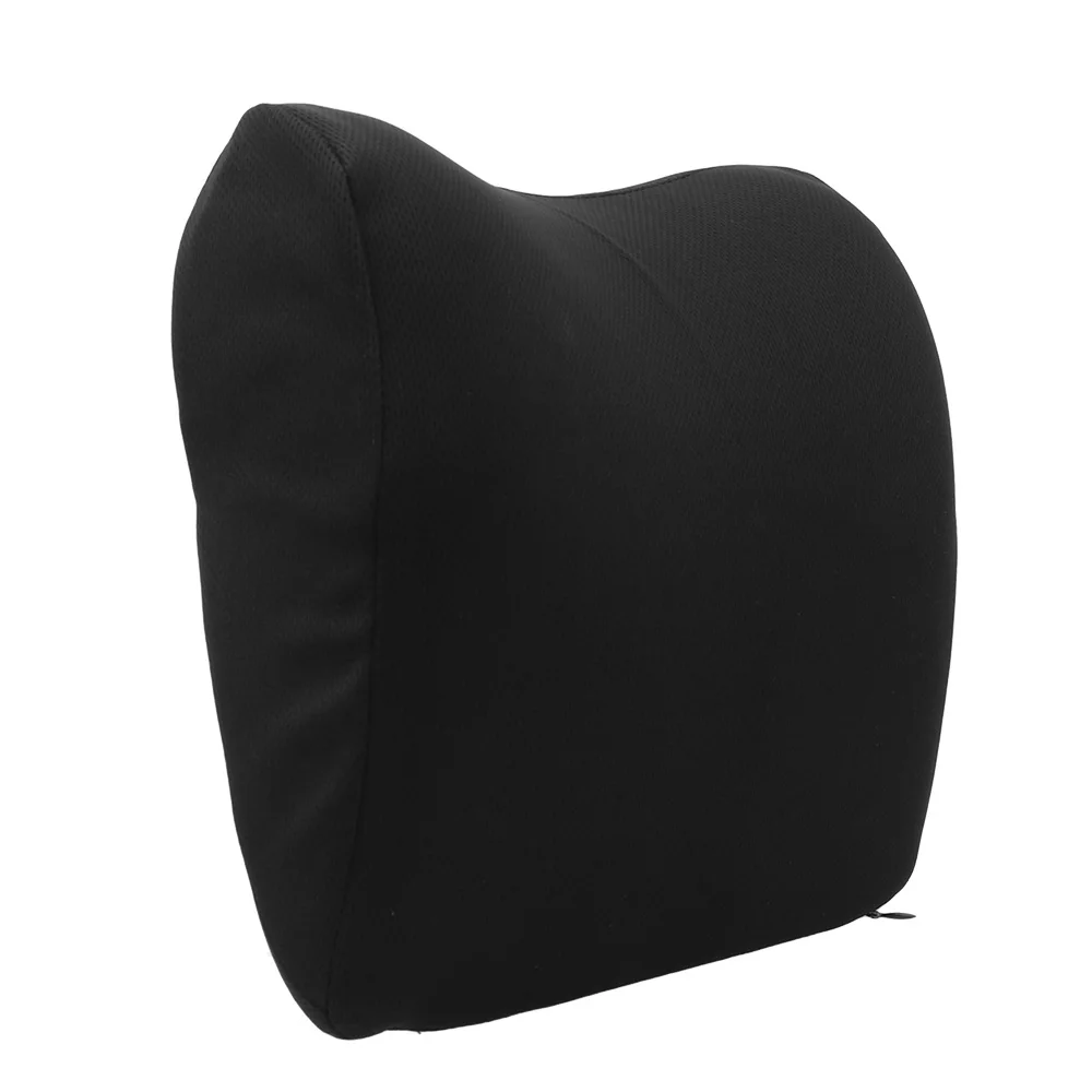 Soft Head Rest For Feat Chair In Auto Memory Foam Cushion Fabric Cover Car Neck Pillow Travel Support Car Headrest Neck Pillow images - 6