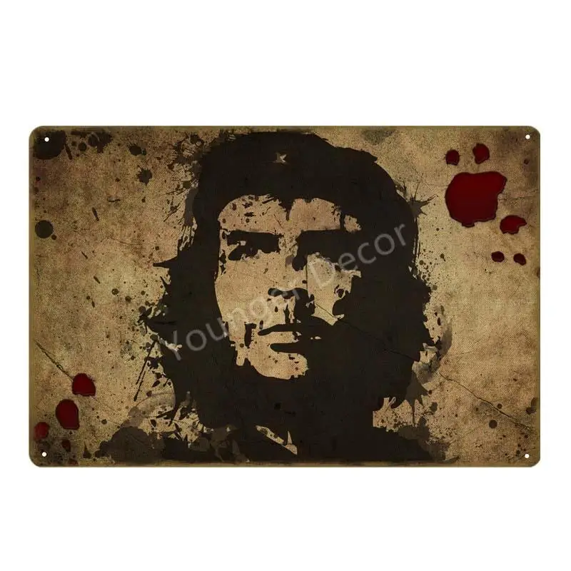 32892921632-24796 Винтажные Ретро Металлические плакаты Che Guevara, плакат, настенная живопись, табличка для бара, кафе, комнаты, клуба, вечерние, домашний декор, YD - Цвет: 32892921632-24796