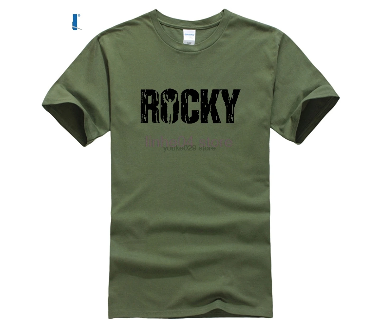 2019 винтажная модная Юмористическая футболка для мужчин Рокки Бальбоа с узором